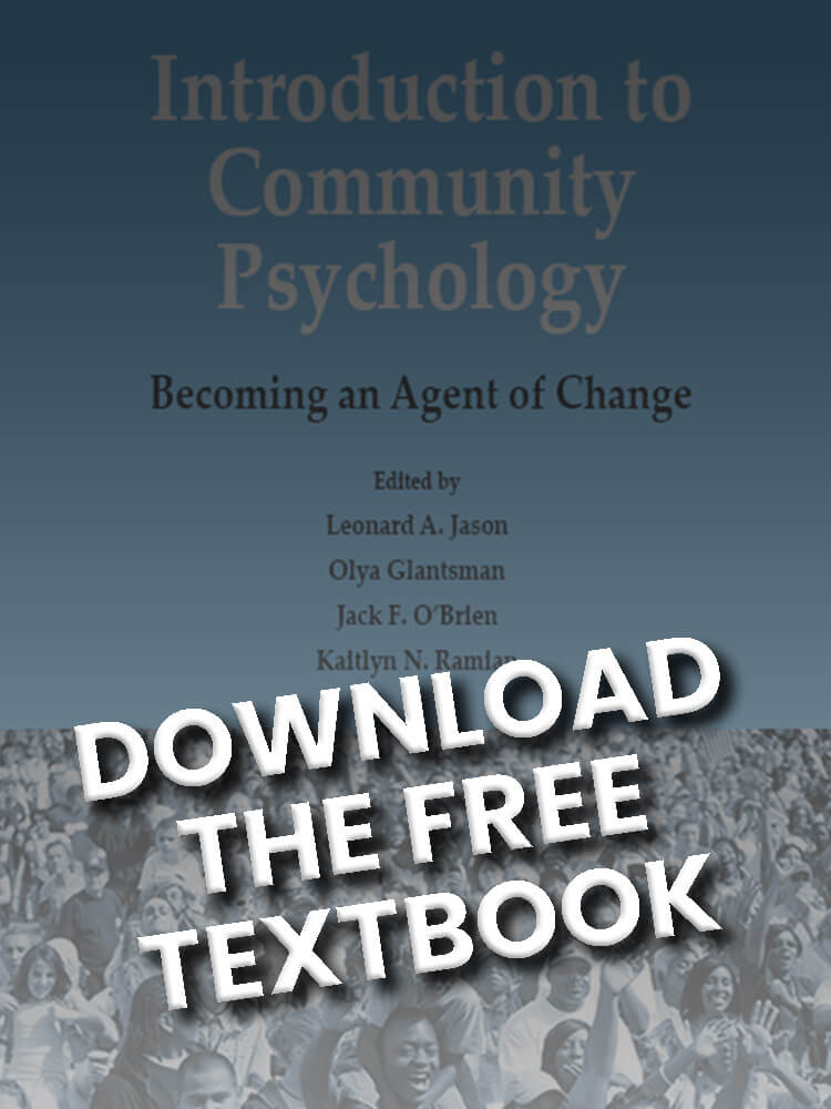 get the free Community psychology textbook