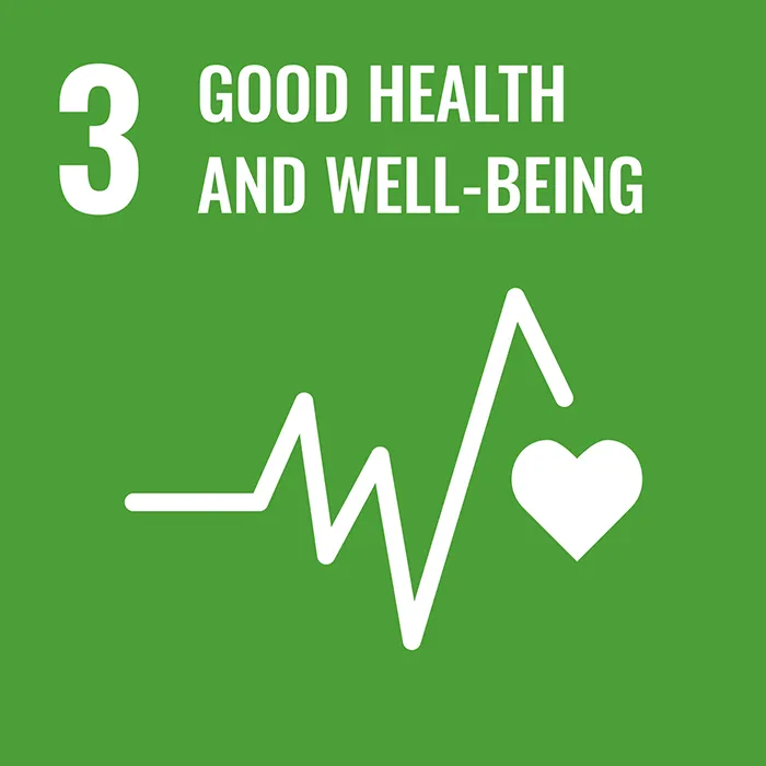Good Health and Well-Being SDG 3