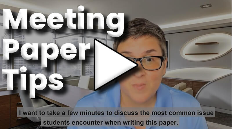 Watch this video about the meeting paper on Youtube